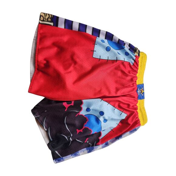 In The Lab Mens Small/Medium Basketball Shorts Graphic Print Mesh Activewear - Picture 15 of 16